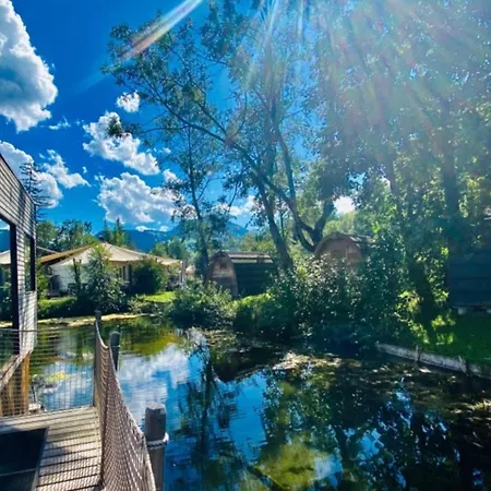 Cozy Pod With Shared Bathroom Near Gstaad 度假居 茨魏西门